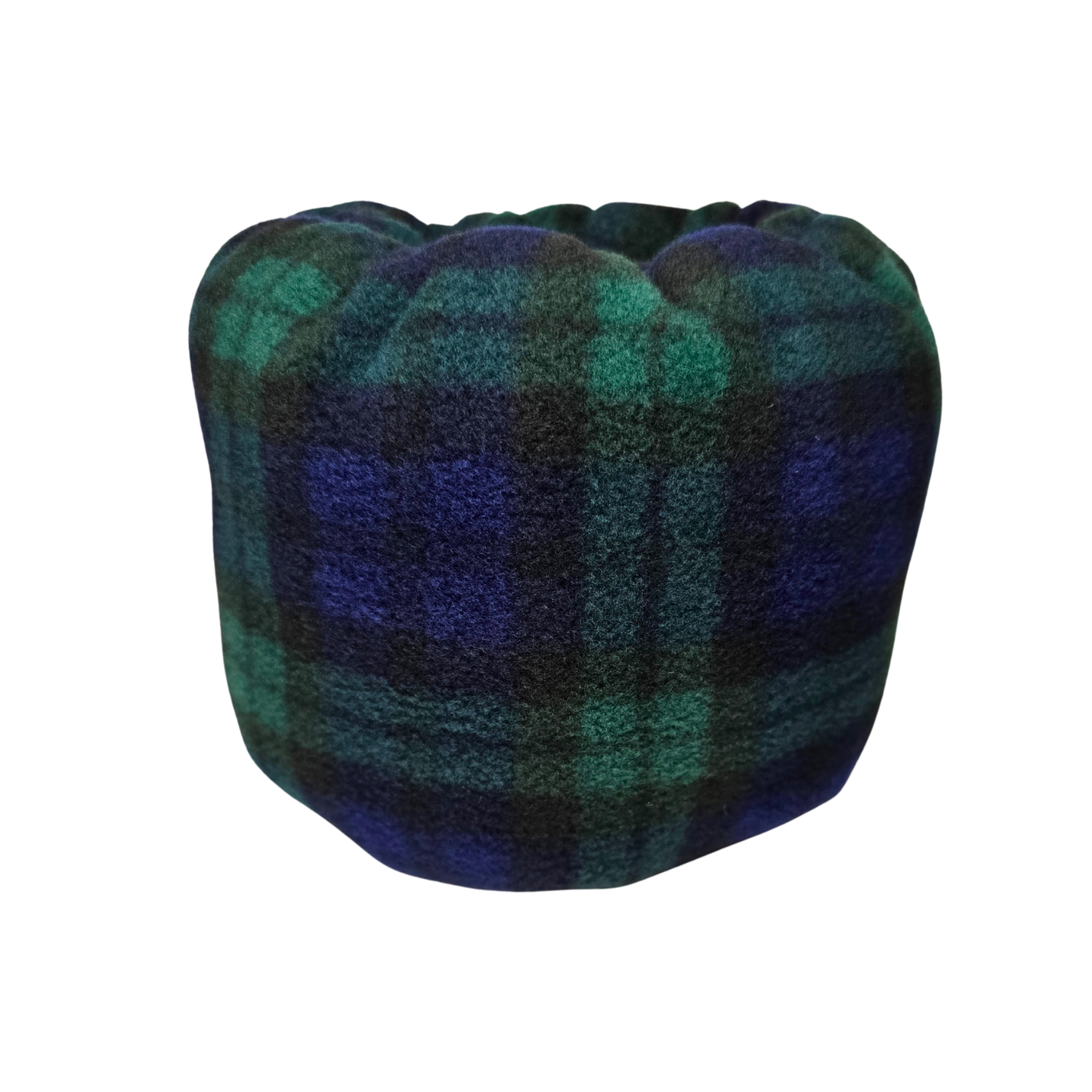 Black and Green Tartan Hush Muff