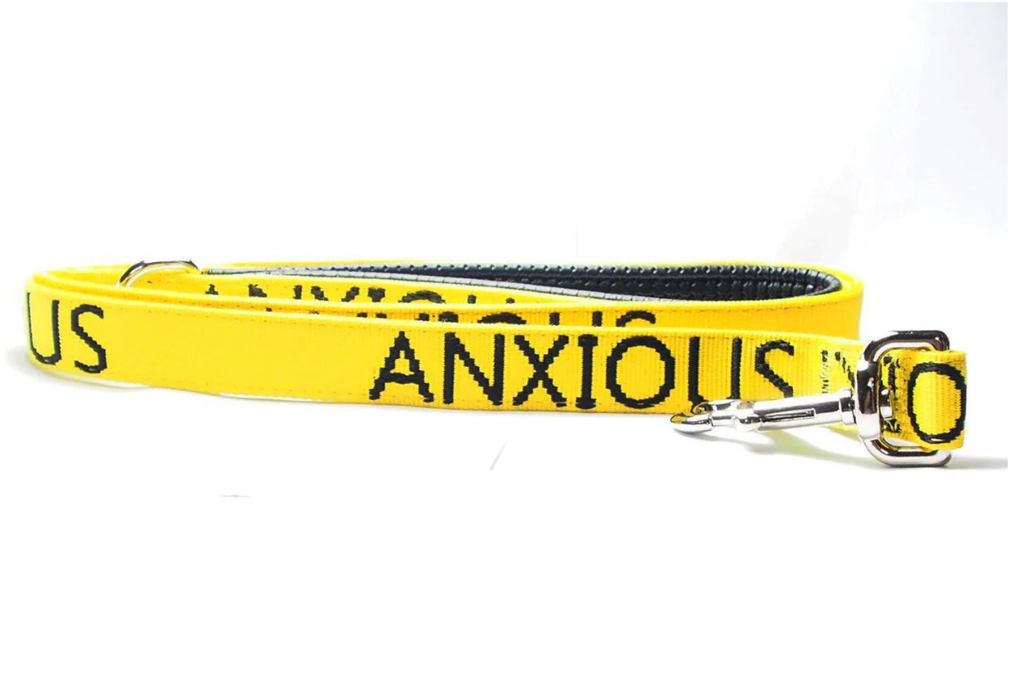 MY ANXIOUS DOG YELLOW SPACE AWARENESS LEAD "ANXIOUS"