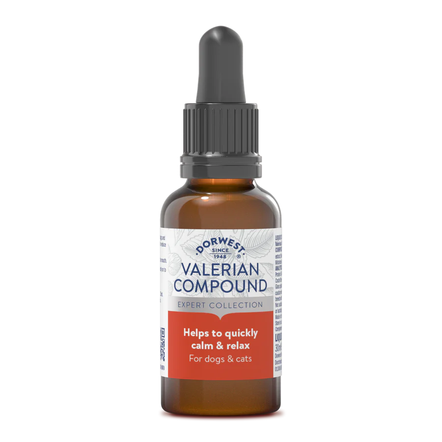 Dorwest Valerian Compound For Dogs And Cats (30ml)