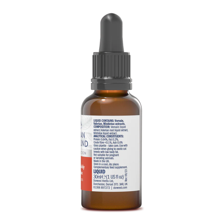 Dorwest Valerian Compound For Dogs And Cats (30ml)