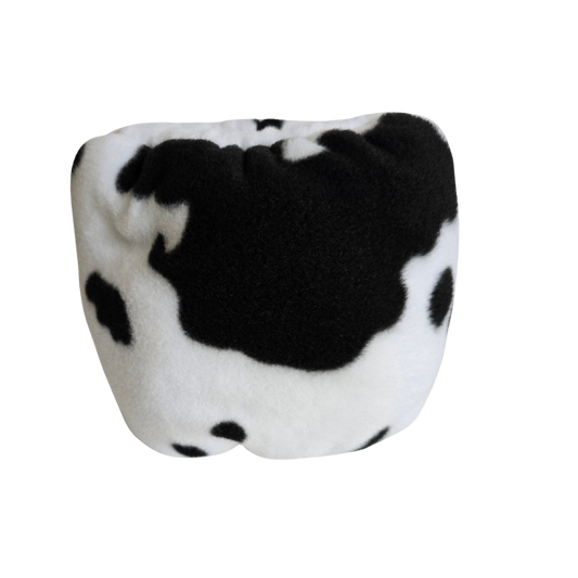 Cow print Hush Muff